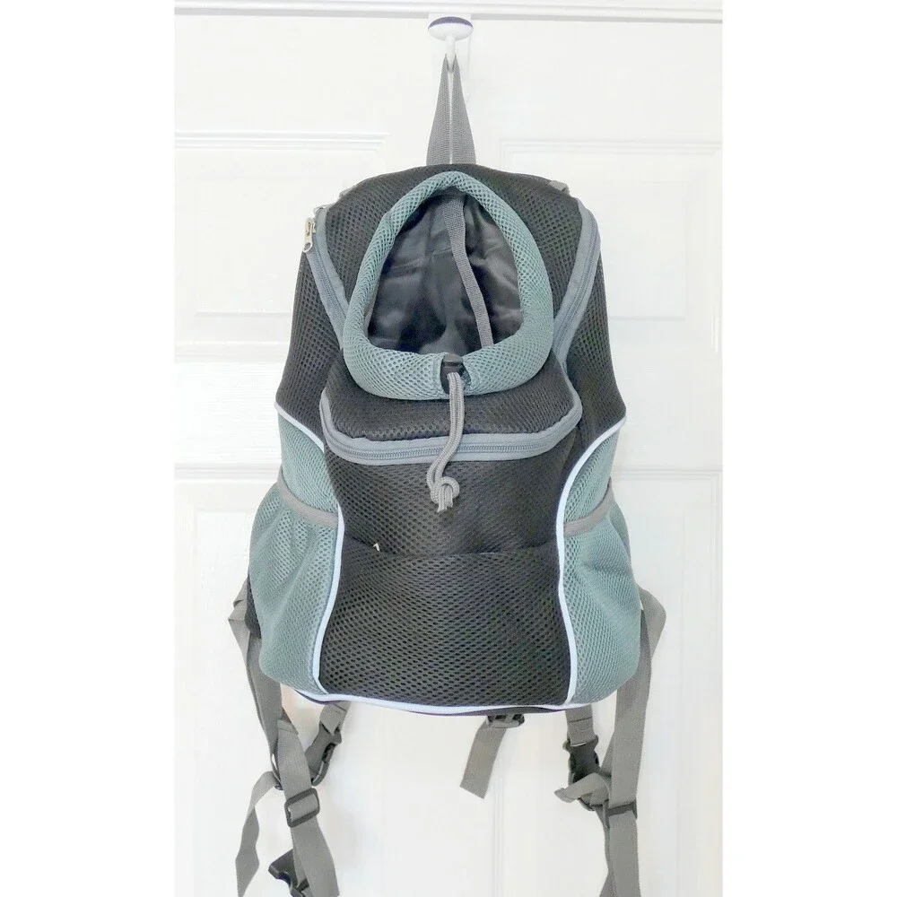 YUDODO Dog Carrier Backpack Pet Dog Carrier Front Pack Breathable Head Out NEW